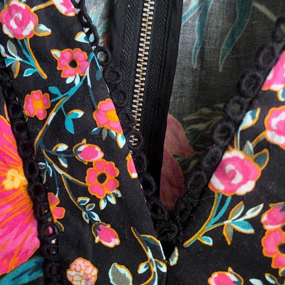 kate spade new york Mixed Blossom Fit-and-Flare Dress - Picture 5 of 8